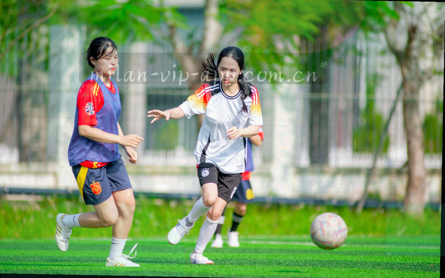 宽屏多窗口数据面板与时间轴，电子蓝高亮
